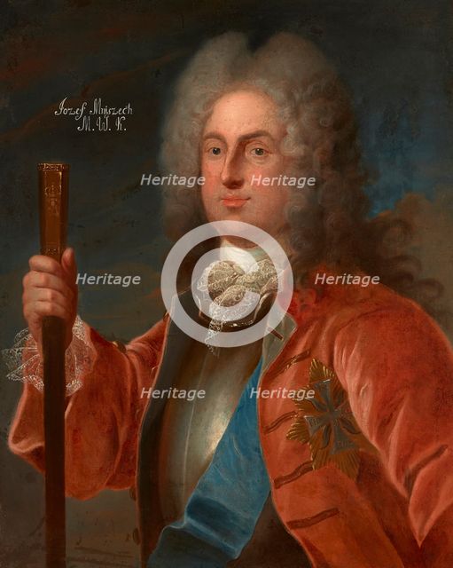 Portrait of Józef Wandalin Mniszch (1670-1747), Grand Marshal of the Crown, 2nd half of 18th century Creator: Unknown.