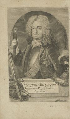 Portrait of Jozef Wandalin Mniszech (1670-1747) , before 1734. Creator: Anonymous