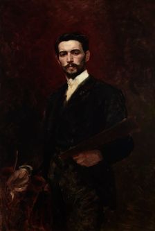 Portrait of Józef Unierzyski, c1887. Creator: Stanislaw Jakub Rostworowski