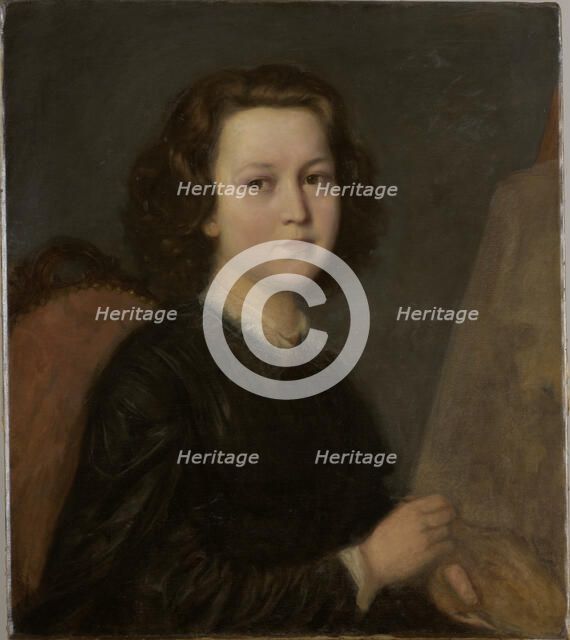 Portrait of Józefa Geppert, 1870. Creator: Aleksander Kotsis.