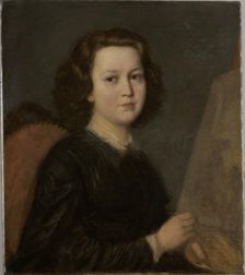 Portrait of Józefa Geppert, 1870. Creator: Aleksander Kotsis