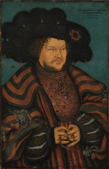 Portrait of Joachim I Nestor (1484-1535), Elector of Brandenburg, 1529. Artist: Cranach, Lucas, the Elder (1472-1553)