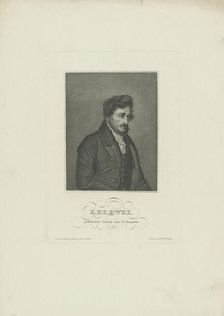 Portrait of Joachim Lelewel (1786-1861) , 1830s. Creator: Anonymous