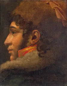 Portrait of Joachim Murat, 1820. Creator: Anne-Louis Girodet de Roussy-Trioson