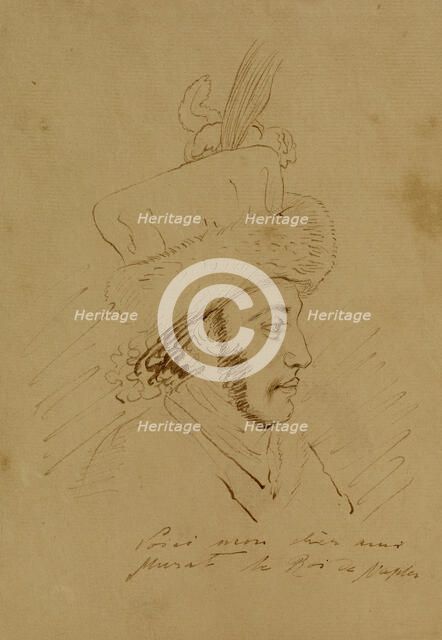 Portrait of Joachim Murat, King of Naples, c1808. Creator: Antoine-Jean Gros.
