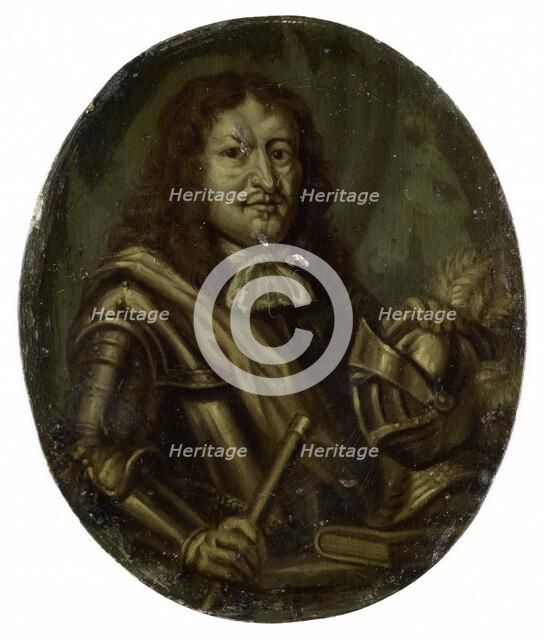 Portrait of Joan van Paffenrode, Baron of Ghussigny, Dramatic Poet, 1700-1732. Creator: Arnoud van Halen.