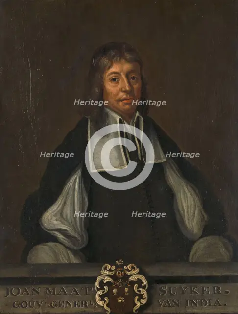 Portrait of Joan Maetsuyker, Governor-General of the Dutch East Indies, 1750-1800. Creator: Unknown.