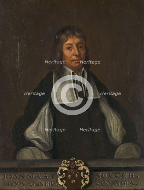Portrait of Joan Maetsuyker, Governor-General of the Dutch East Indies, 1750-1800. Creator: Unknown.