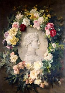 Portrait of Joan of Arc, 1888. Creator: Benner, Jean (1836-1906)