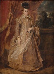 Portrait of Joanna of Austria (1547-1578), Grand Duchess of Tuscany, 1622-1623. Creator: Rubens, Pieter Paul (1577-1640)