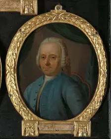 Portrait of Joannes Badon, Poet from Vlaardingen, 1732-1771. Creator: Nicolaas Reyers
