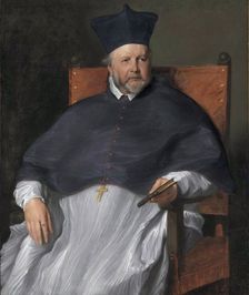 Portrait of Joannes Malderus, bishop of Antwerp, 1629. Creator: Anthony van Dyck