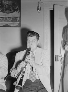 Portrait of Joe Marsala, Turkish Embassy, Washington, D.C., 1930. Creator: William Paul Gottlieb