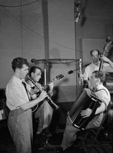 Portrait of Joe Mooney, Andy Fitzgerald, Gaeton (Gate) Frega, and Jack Hotop...N.Y., ca. Dec. 1946. Creator: William Paul Gottlieb