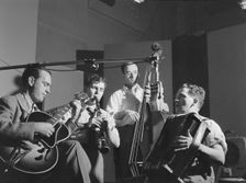 Portrait of Joe Mooney, Andy Fitzgerald, Gaeton (Gate) Frega, and Jack Hotop..., N.Y., ca. Dec. 1946 Creator: William Paul Gottlieb