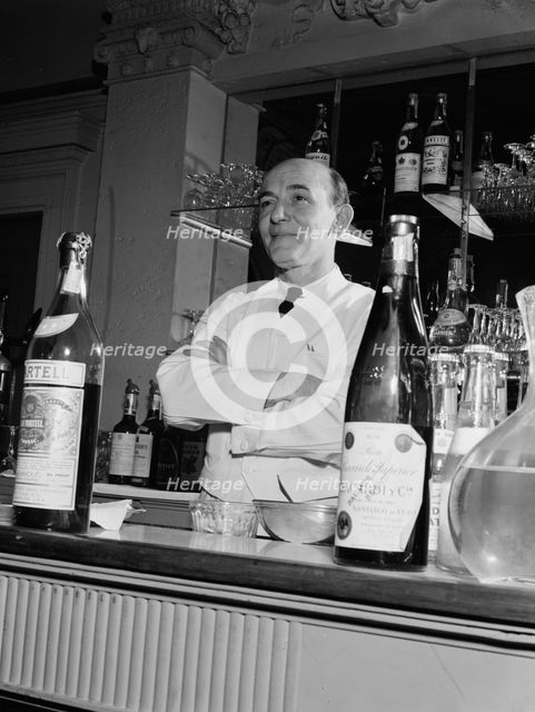 Portrait of Joe Helbock, Charlie's Tavern, New York, N.Y., ca. Mar. 1947. Creator: William Paul Gottlieb.