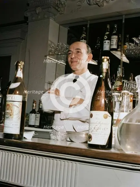 Portrait of Joe Helbock, Charlie's Tavern, New York, N.Y., ca. Mar. 1947. Creator: William Paul Gottlieb.