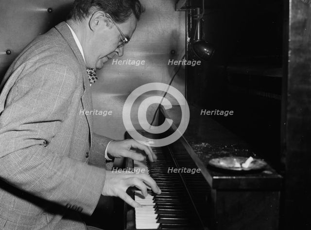 Portrait of Joe Sullivan, New York, N.Y., ca. Jan. 1947. Creator: William Paul Gottlieb.