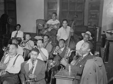 Portrait of Joe Thomas and Eddie Wilcox, Loyal Charles Lodge No. 167, New York, N.Y., ca. Oct. 1947. Creator: William Paul Gottlieb