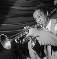 Portrait of Joe Thomas, Pied Piper, New York, N.Y., ca. Sept. 1947. Creator: William Paul Gottlieb