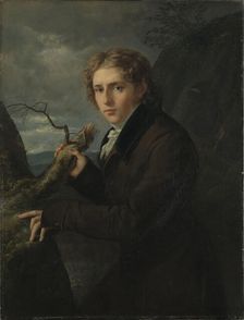Portrait of Johan Christian Clausen Dahl (1788-1857), 1819-1820. Creator: Rößler, Johann Carl (1775-1845)