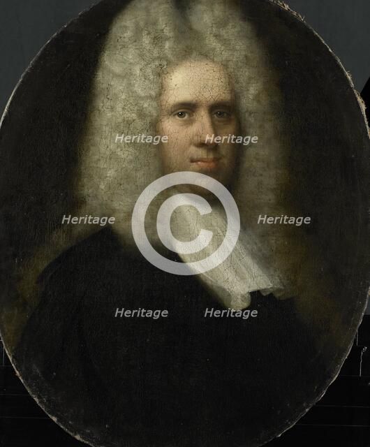 Portrait of Johan Arnold Zoutman, Husband of Anna Margaretha van Petcum, c.1725. Creator: Anon.