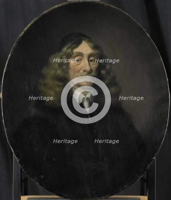 Portrait of Johan de Reus, Director of the Rotterdam Chamber of the Dutch East India Company, electe Creator: Pieter van der Werff.