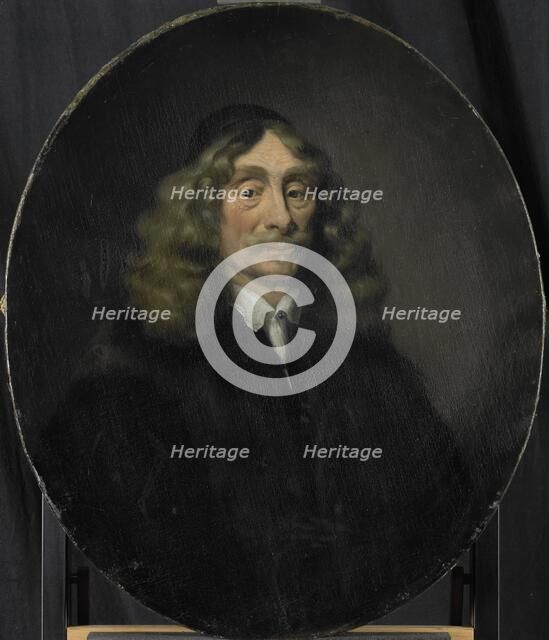 Portrait of Johan de Reus, Director of the Rotterdam Chamber of the Dutch East India Company, electe Creator: Pieter van der Werff.