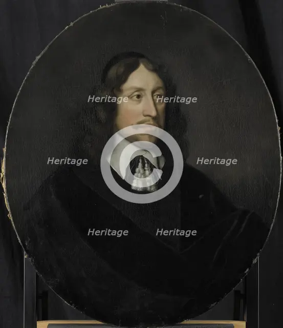 Portrait of Johan de Vries, Director of the Rotterdam Chamber of the Dutch East India Company, elect Creator: Pieter van der Werff.