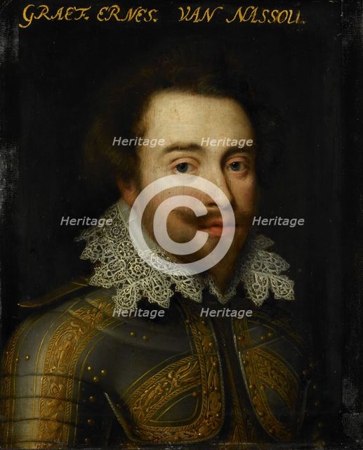 Portrait of Johan Ernst I (1582-1617), Count of Nassau-Siegen, c.1609-c.1633. Creator: Workshop of Jan Antonisz van Ravesteyn.