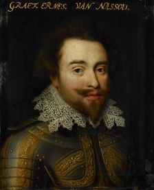 Portrait of Johan Ernst I (1582-1617), Count of Nassau-Siegen, c.1609-c.1633. Creator: Workshop of Jan Antonisz van Ravesteyn