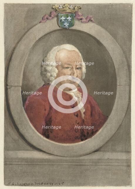 Portrait of Johan Hudde Dedel, 1786.  Creator: Aert Schouman.