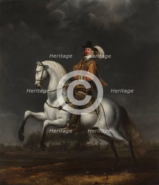Portrait of Johan Wolfert van Brederode (1599-1655), 1640-1655. Creator: Jan Cornelis van Rossum.