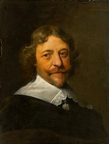Portrait of Johann Maximilian zum Jungen, 1642. Creator: Jeremias van Winghe