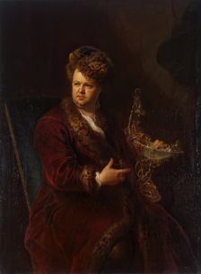 Portrait of Johann Melchior Dinglinger, 1721. Creator: Antoine Pesne