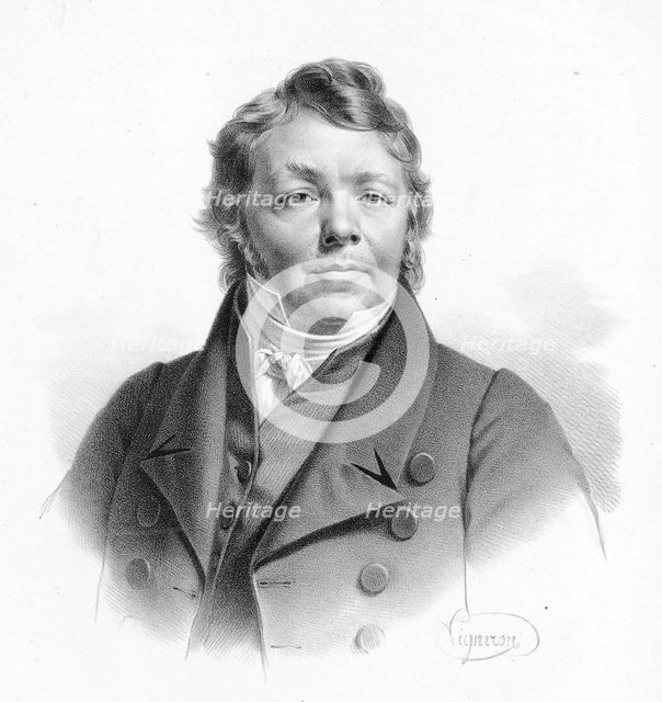 Portrait of Johann Nepomuk Hummel (1778-1837).