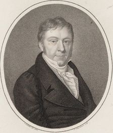 Portrait of Johann Nepomuk Hummel (1778-1837). Creator: Fleischmann, Friedrich (1791-1834)