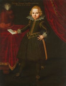 Portrait of Johann Adolf von Holzhausen, 1608. Creator: Jacob Van Der Doordt