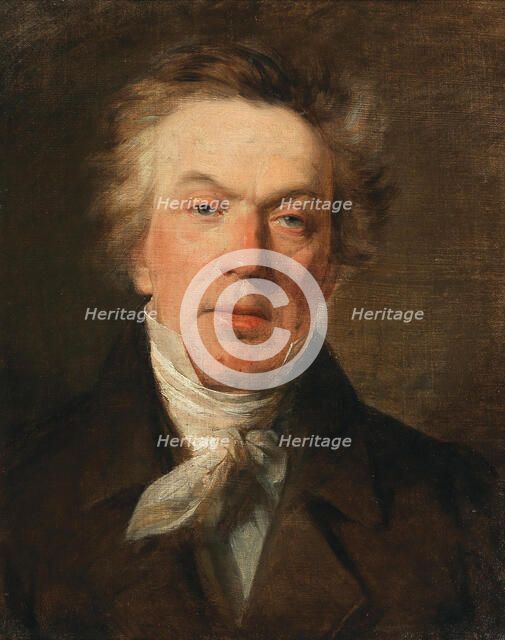 Portrait of Johann Anton Friedrich Reil (1773-1843), 1832. Creator: Amerling, Friedrich Ritter von (1803-1887).