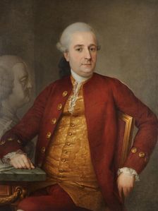 Portrait of Johann Christian Bach (1735-1782). Creator: Batoni, Pompeo Girolamo (1708-1787)