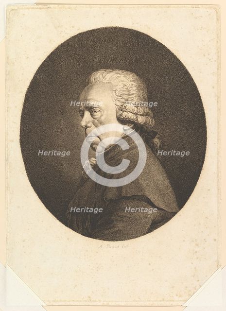 Portrait of Johann Christian Brand, 1793. Creator: Adam von Bartsch.