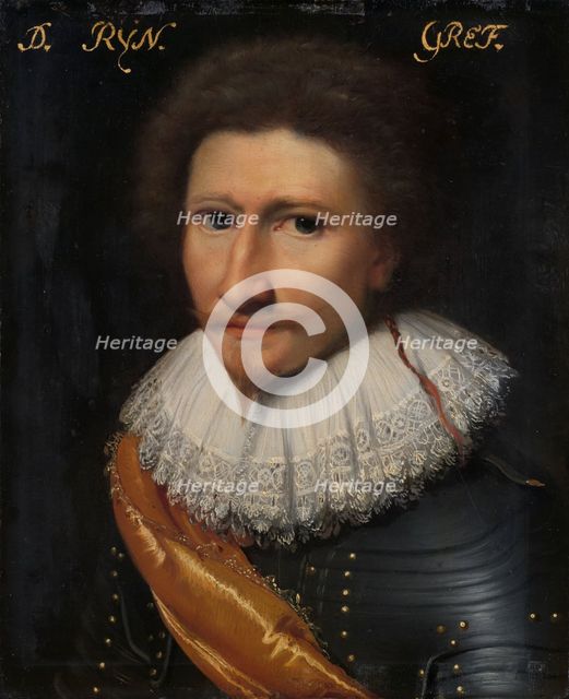 Portrait of Johann Conrad von Salm (1590-1625), Waldgrave and Rhinegrave of Dhaun, c.1622-c.1625. Creator: Workshop of Jan Antonisz van Ravesteyn.