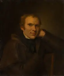 Portrait of Johann Friedrich Lauck, late 18th century. Creator: Friedrich Tischbein