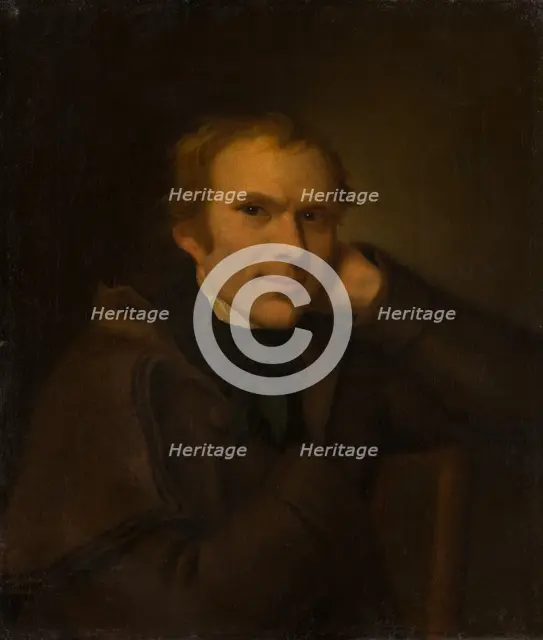 Portrait of Johann Friedrich Lauck, late 18th century. Creator: Friedrich Tischbein.