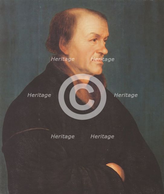 Portrait of Johann Froben, (1522), 1700. Creator: Unknown.