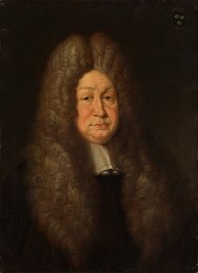Portrait of Johann Georg von Holzhausen, (1643-1721), 1721. Creator: Unknown