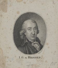 Portrait of Johann Gottfried von Herder (1744-1803)