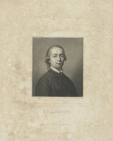 Portrait of Johann Gottfried von Herder (1744-1803), c. 1830-1840. Creator: Breitkopf & Härtel