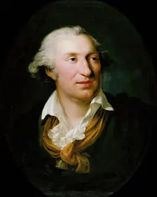 Portrait of Johann Gottfried Schadow (1764-1850), 1795. Creator: Weitsch, Friedrich Georg (1758-1828)