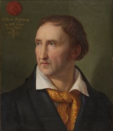Portrait of Johann Gottfried Schadow (1764-1850), 1819. Creator: Schadow, Friedrich Wilhelm, von (1788-1862)